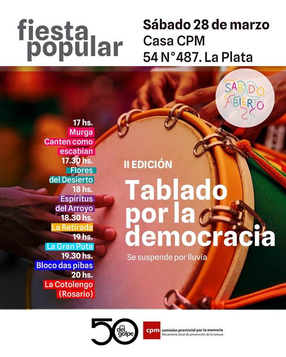 Read more about the article Tablado por la Democracia